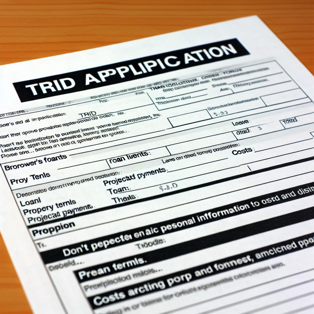 What’s a TRID Application?